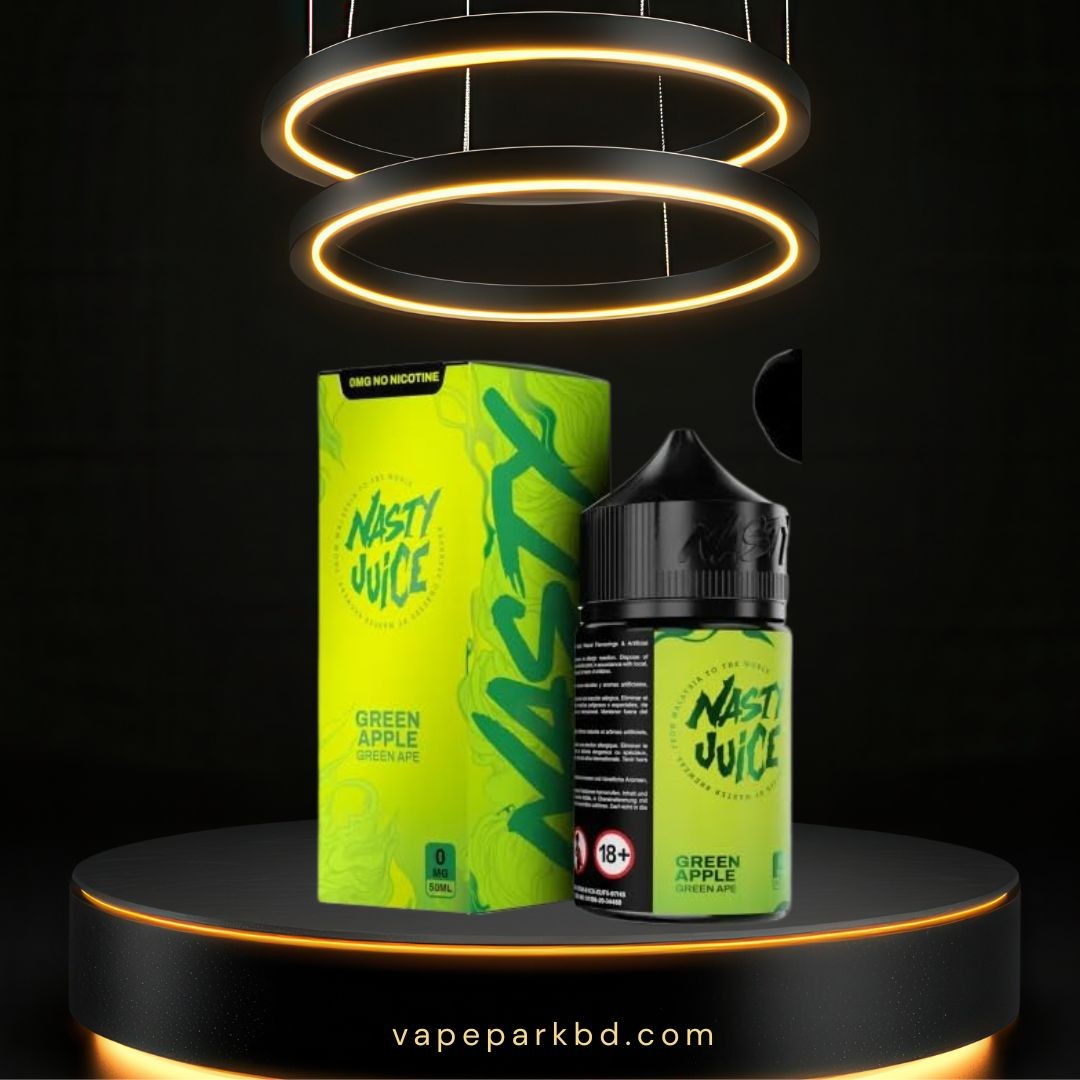 Nasty Juice Green Ape (Green Apple) Freebase